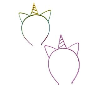 2 Unicorn Headbands